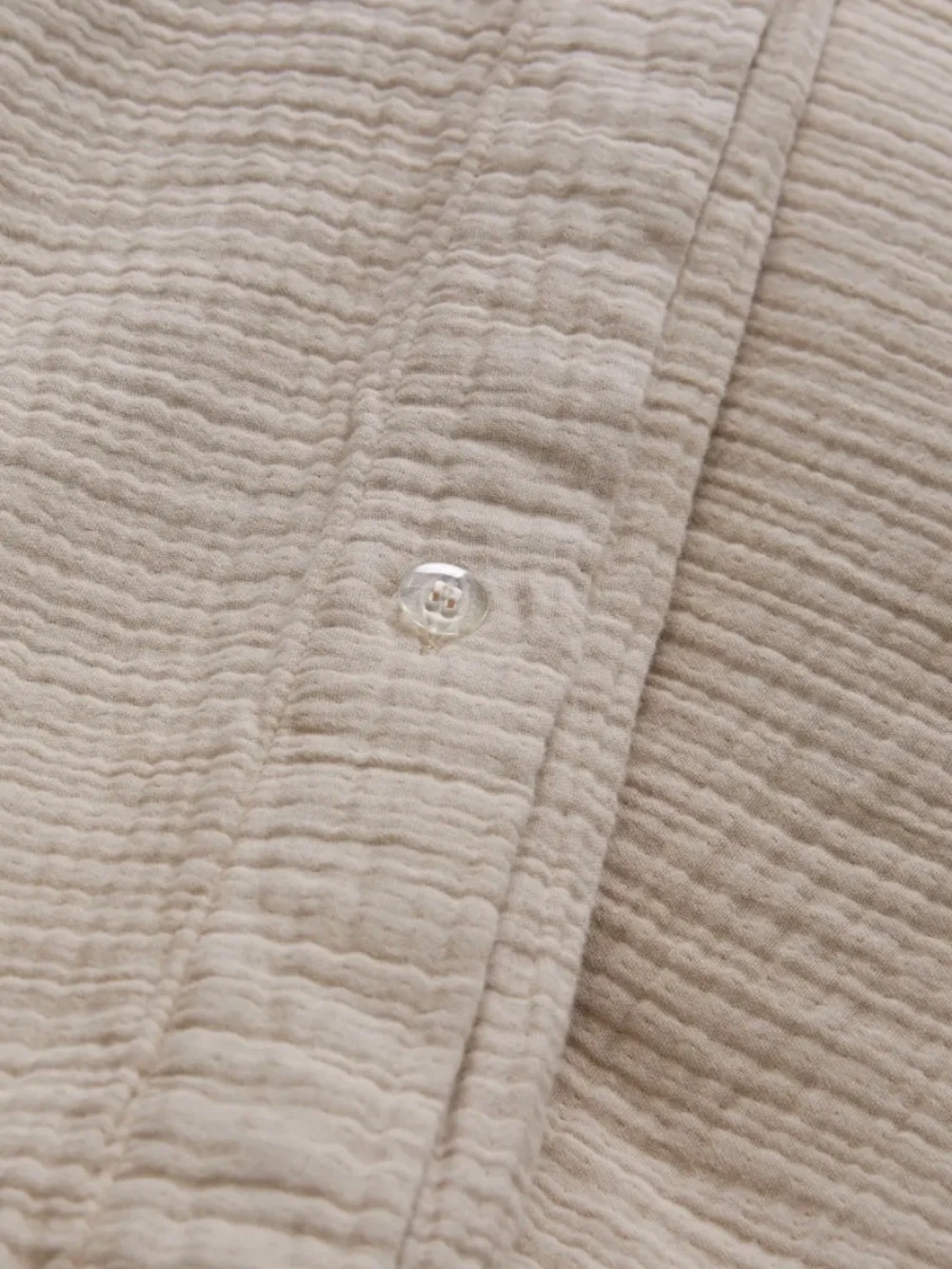 New Quince Organic Cotton Gauze Duvet Cover Dune Tan King / California King